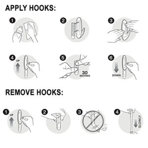 Command Strips 17006CLR Clear Mini Command Hooks 6 Count