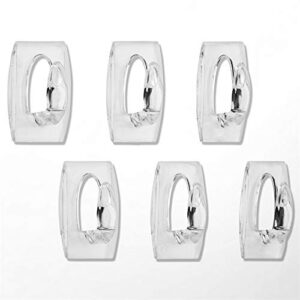 Command Strips 17006CLR Clear Mini Command Hooks 6 Count