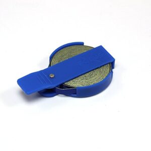 b2 1/4" reflective motor wheel rim pin stripe pinstriping tape sticker blue car