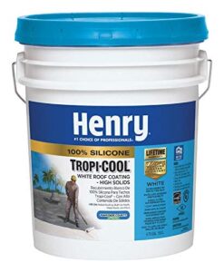 henry he887hs073 tropicool5gal tropicool roof coat, 5 gallon