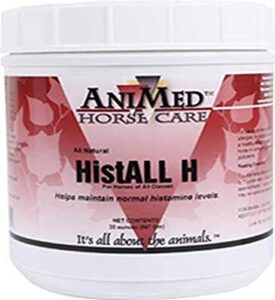 animed histall-h to support respiratory health in horses, 20-ounce