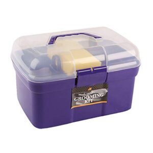 lincoln grooming kit (one size) (purple)