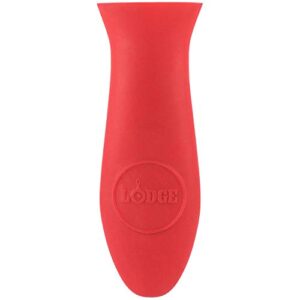 lodge red silicone hot handle holder