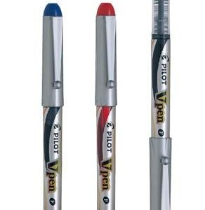 Pilot V Pen (Varsity) Disposable Fountain Pens, Black,Blue,Red Ink, Small Point Value Set of 3（With Our Shop Original Product Description）