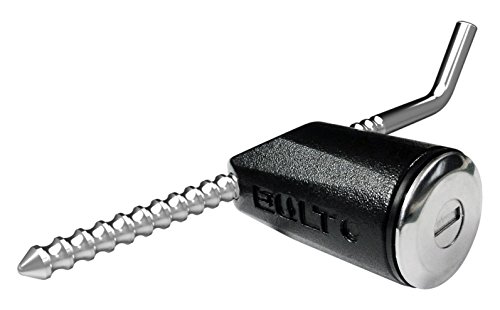 Bolt 7025290 Trailer Coupler Pin Lock for Side Cut Ford, Lincoln & Land Rover Keys, Black