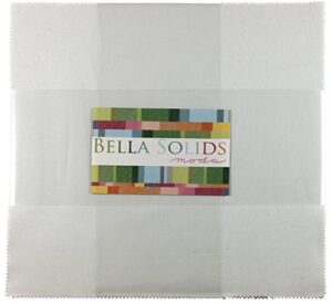 bella solids porcelain jr layer cake (9900jlc 182) by moda house designer for moda