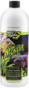 fritz aquatics 75032 fritzzyme monster 360 concentrated biological conditioner for fresh water aquariums, 32-ounce