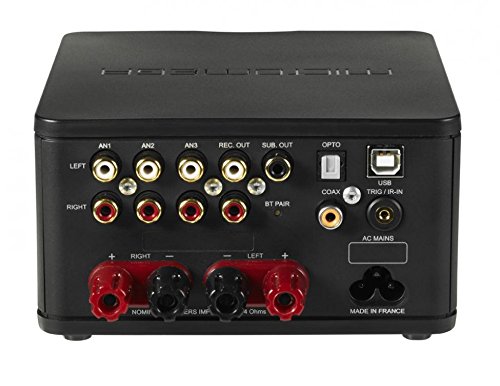 micromega - MyAmp Integrated Amplifier/DAC/Headphone Amp in Black