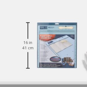 Scor-Pal SP108 Eighths Measuring and Scoring Board, 12" by 12", 1/8" Space Grooves