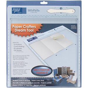 Scor-Pal SP108 Eighths Measuring and Scoring Board, 12" by 12", 1/8" Space Grooves