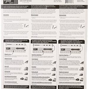 Scor-Pal SP108 Eighths Measuring and Scoring Board, 12" by 12", 1/8" Space Grooves