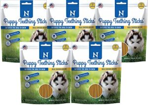 n- bone puppy teething treat 3.74 oz size:pack of 5