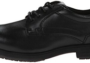 Nunn Bush Men’s Sherman Slip-Resistant Work Shoe Oxford,9.5 Medium US,Black