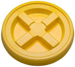 gamma seal lid (3) quanity (yellow)