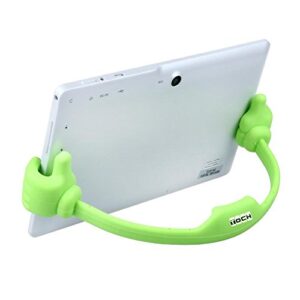 Toch TM Desk Stand for iPhone 4/5/5s/5c/6/6 plus Samsung HTC Nexus Tablet Tab Cartoon Mickey Palm Cellphone Holder Mount Stand Green