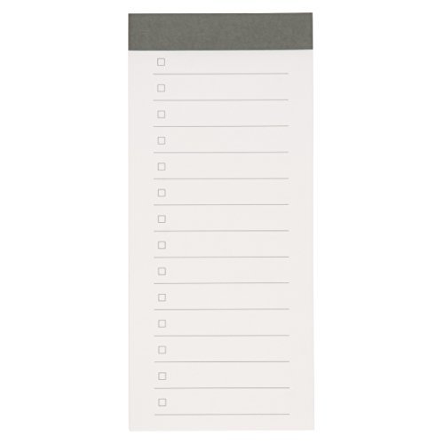 MUJI Checklist Notepad 40sheets Line of 14