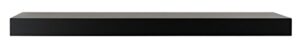 kieragrace - fn00291-4int modern floating-shelves, 24-inch, black