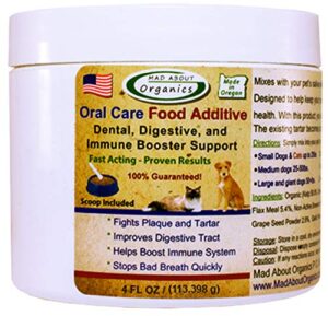mad about organics daily oral care powder 4oz