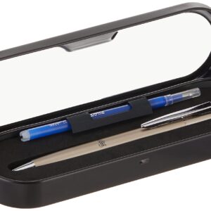 PILOT FriXion Ball LX Erasable, Refillable & Retractable Gel Ink Pen, Fine Point, Gold Barrel, Blue Ink, Single Pen (34452)