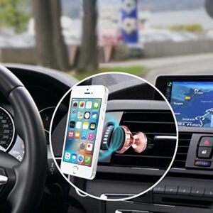 CyberTech 2X Pack Universal Magnetic Air-Vent Car Mount with Dash Mount Holders for iPhone, Samsung Galaxy S Series, Note, HTC, Motorola, Google Nexus, Nokia,Blackerry,and Droid Smart Phones/GPS