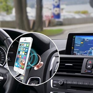 CyberTech 2X Pack Universal Magnetic Air-Vent Car Mount with Dash Mount Holders for iPhone, Samsung Galaxy S Series, Note, HTC, Motorola, Google Nexus, Nokia,Blackerry,and Droid Smart Phones/GPS