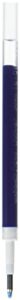 uni-ball signo 207 gel pen refills, 0.7mm, medium point, blue ink, pack of 12