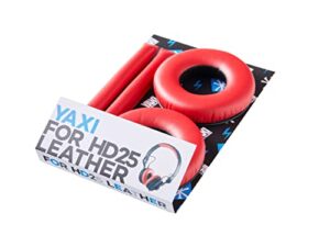 yaxi hd25 leather earpads red