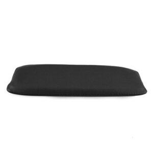 geekria protein leather headband pad compatible with logitech g35, headphones replacement band, headset head cushion cover repair part (black)