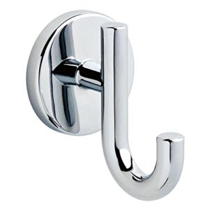 lyndall double robe hook in polished chrome