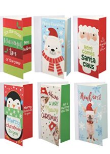 christmas house 207422 christmas wishes money holders with envelopes (8 ct)
