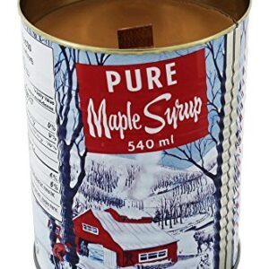 ECO Culture Candle Tin Maple Wooden Wick, 1 EA