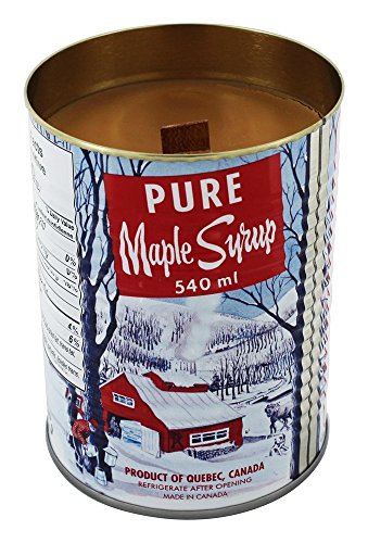 ECO Culture Candle Tin Maple Wooden Wick, 1 EA