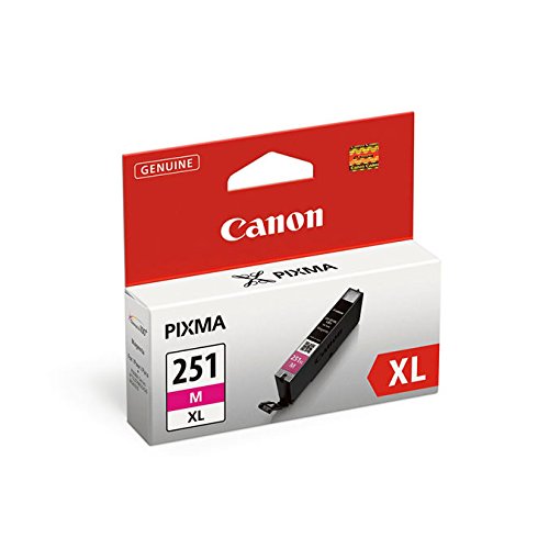 Canon, Inc - Canon Cli-251M Xl Ink Cartridge - Magenta - Inkjet - High Yield - 665 Page - Oem "Product Category: Print Supplies/Ink/Toner Cartridges"