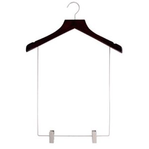 nahanco 24217 concave display hanger, low gloss black, 17" (pack of 12)