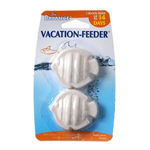 penn plax fish shape vacation fish feeder, 2.2 oz.