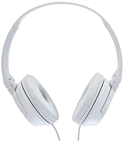 JVC HAS180 Lightweight Powerful Bass Headphones - White