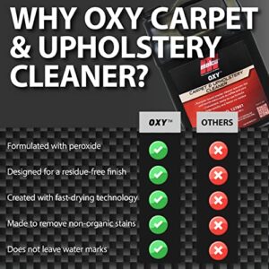 Malco OXY Carpet & Upholstery Cleaner - Stain Remover Spray for Car Interior Fabric/Cleans the Toughest Vehicle Stains/Deep Cleaning Liquid Formula / 1 Gallon (127801)