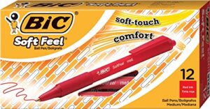 bic softfeel retractable ball pens