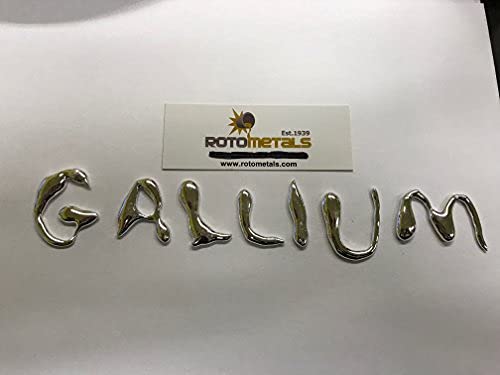 RotoMetals Gallium Spoon Mold + Gallium -Create a Magic Disappearing/Bending/Melting Gallium Spoon, Includes Syringe with Gallium Included