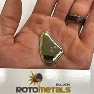 RotoMetals Gallium Spoon Mold + Gallium -Create a Magic Disappearing/Bending/Melting Gallium Spoon, Includes Syringe with Gallium Included