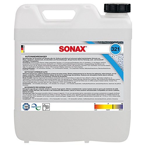 SONAX 1837849 Interior Cleaner, 10 Liters