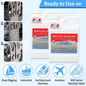 Spotless Stainless Marine Rust Remover and Protectant - 16 Ounce (Pint)