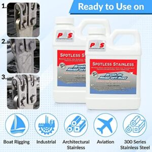 Spotless Stainless Marine Rust Remover and Protectant - 16 Ounce (Pint)