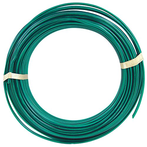 OOK 534814 Green Coated Clothesline Wire (100')