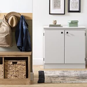 South Shore Morgan 2-Door Storage Cabinet, Pure White