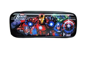 marvel avengers black pencil case