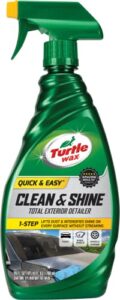 turtle wax 50576 quick & easy clean & shine total exterior detailer - 26 fl. oz.