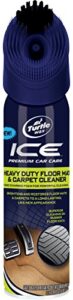 turtle wax 50572 ice rubber floor mat and carpet cleaner - 18 fl. oz.