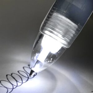 FlashingBlinkyLights White Light Tip Pen with White LED (Set of 12)