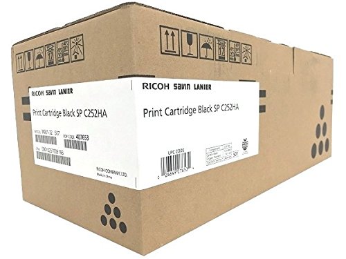 Ricoh 407653 SP C252 Black Toner Cartridge